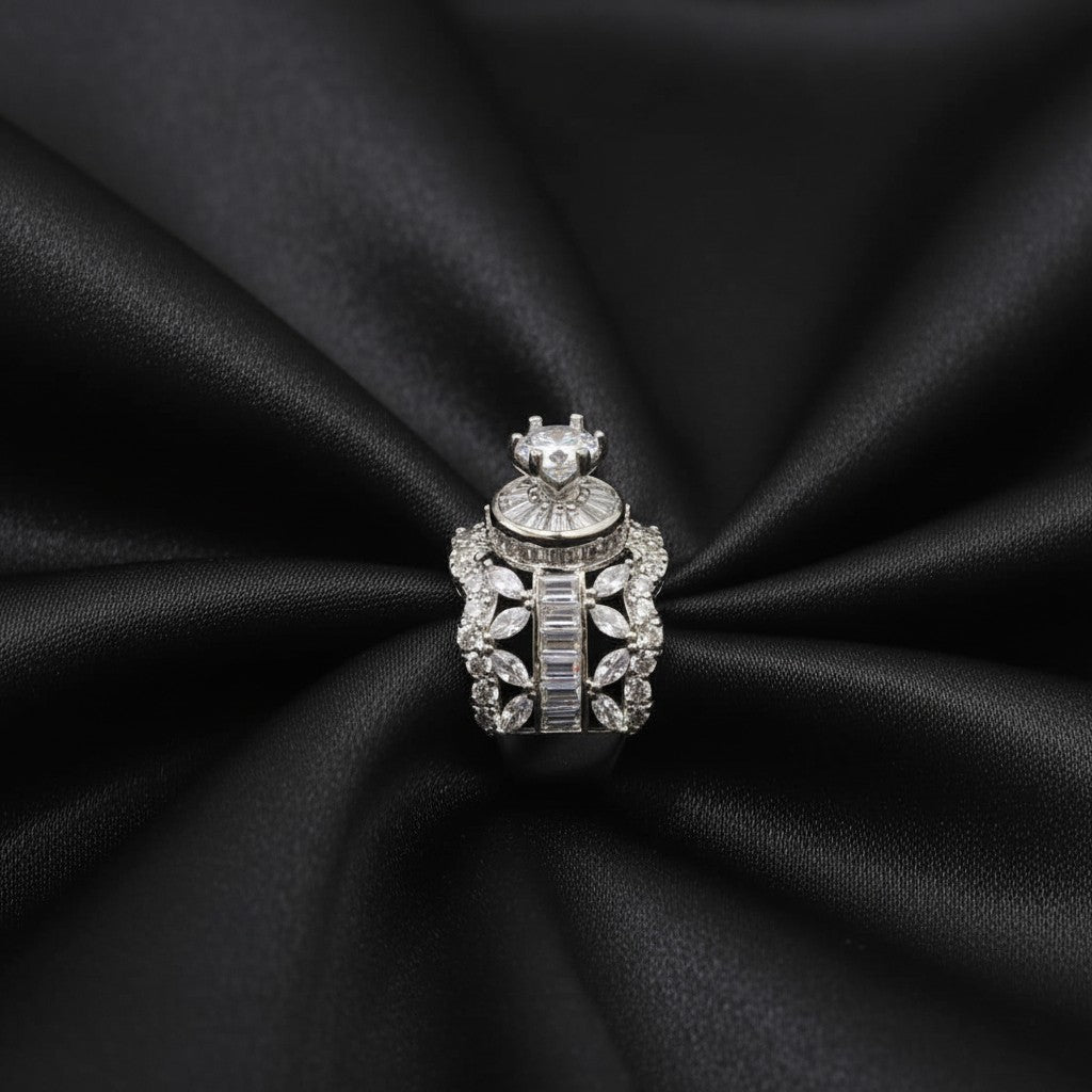 Royal Solitaire Ring – Mahvish Naeem