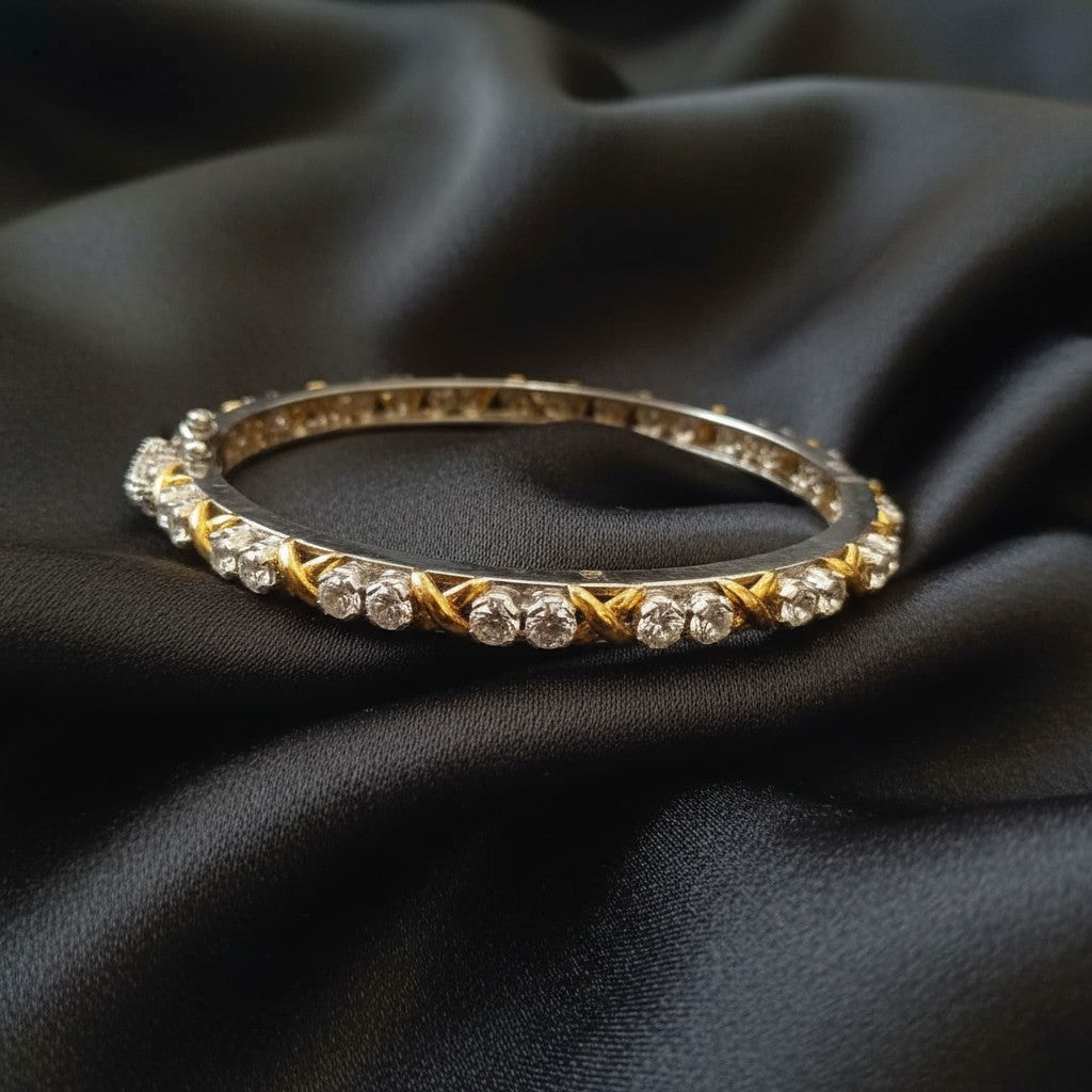 Tiffany Cross Bangle – Mahvish Naeem